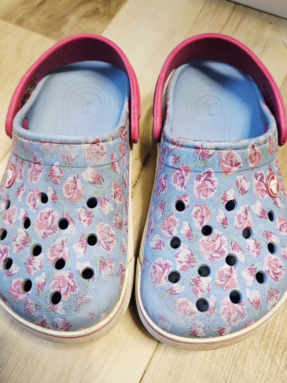 Kids Floral Crocs